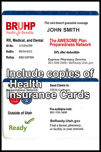 Health Insurance Card Doc Example