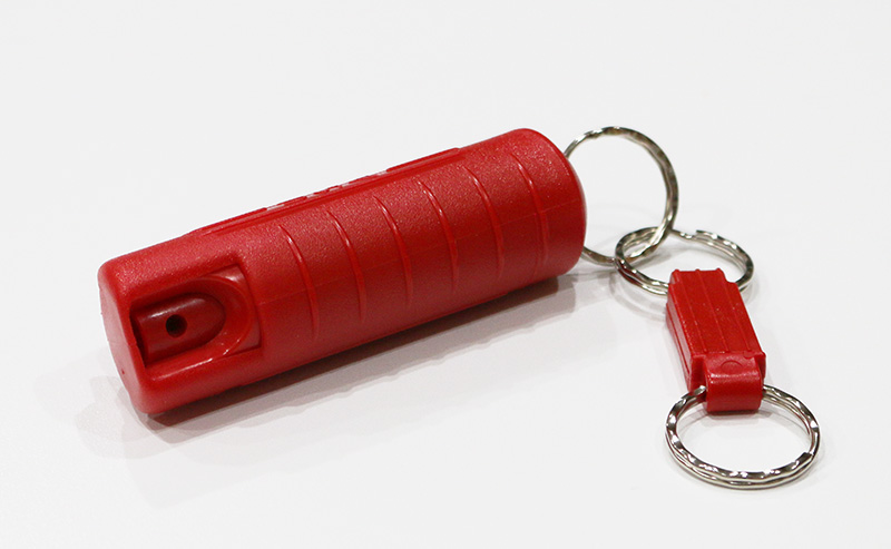 Red Pepper Spray Keychain