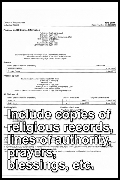 Religious Doc Example