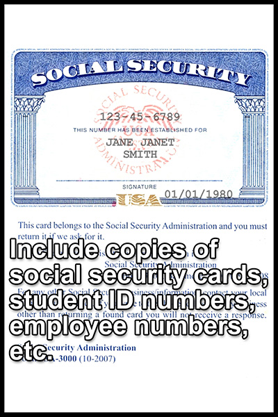 Social Security Card Doc Example