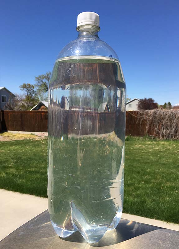 UV Water Purification in a 2 Liter Bottle