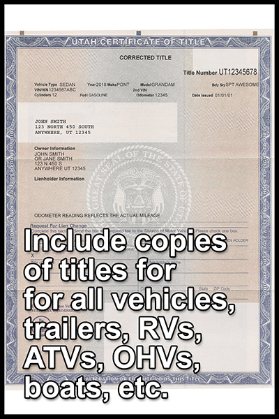 Vehicle Title Doc Example
