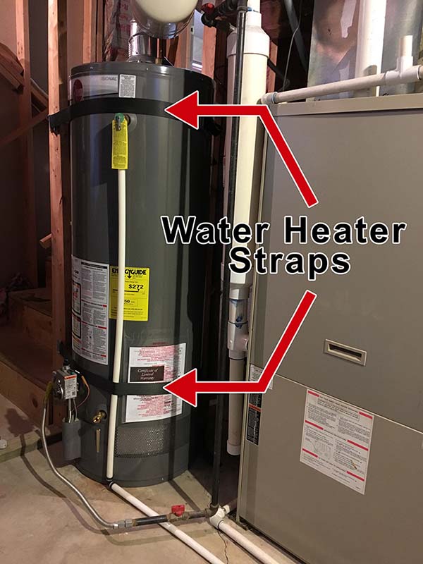 Water Heater Straps